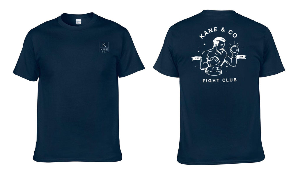 Knuckles Fight Club Tee - Navy