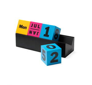 Moma Perpetual Calendar Cubes