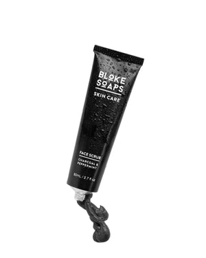 FACE SCRUB - CHARCOAL AND PEPPERMINT - 80ML