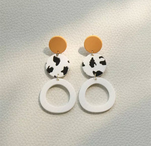 Sienna Acrylic Drop Earrings