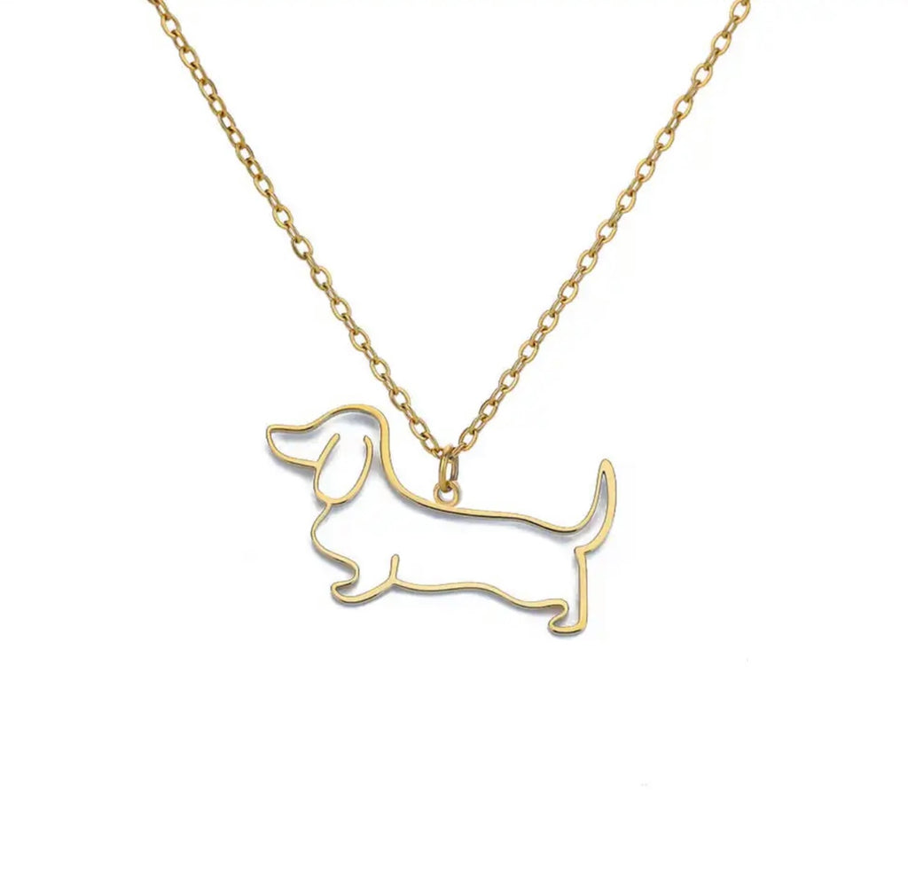 Dachshund Dog Necklace