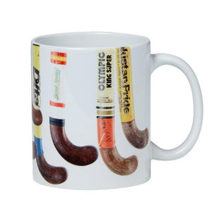 Vintage Hockey Sticks Coffee Mug