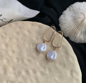Florence Pearl Statement Earrings