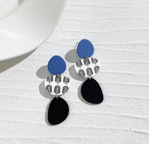 Zoella Acrylic Drop Earrings